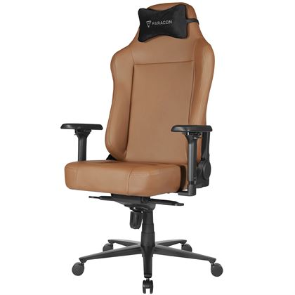 Paracon SUPREME Gaming Stoel - PU - Cognac